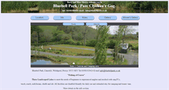 Desktop Screenshot of bluebellpark.co.uk